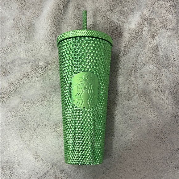 Starbucks Other - Starbucks Green Studded Tumbler